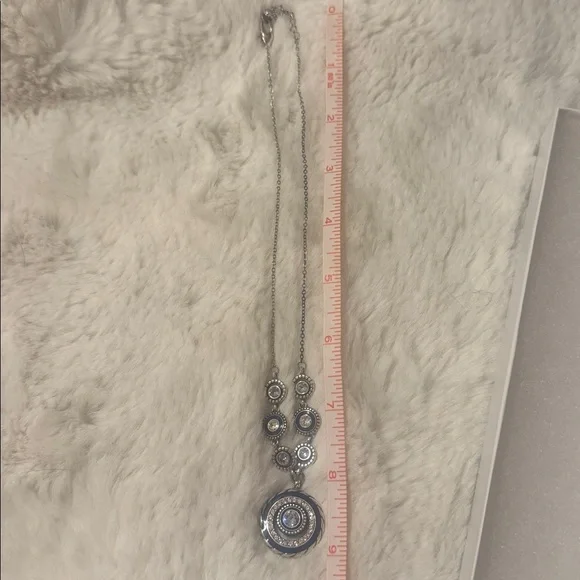 Brighton Necklace - Silver/White/Blue - Picture 5 of 5